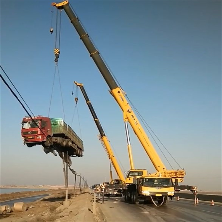 华容吊车怎么吊货车